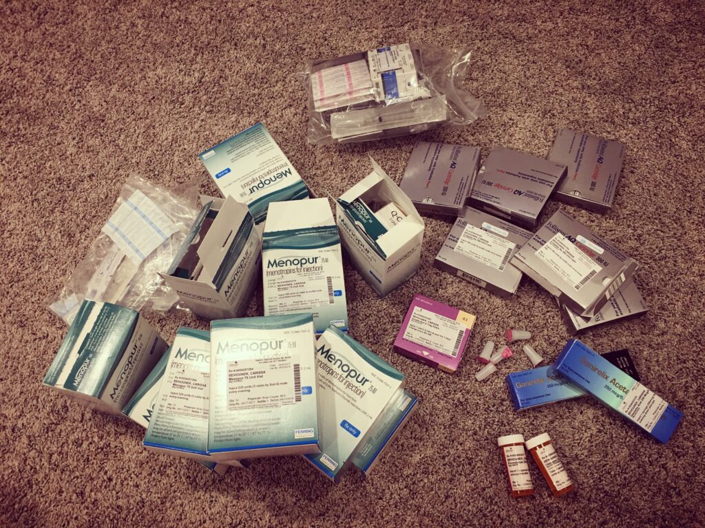 All IVF medication. Why I don't want to forget what it's like to struggle with infertility.n
