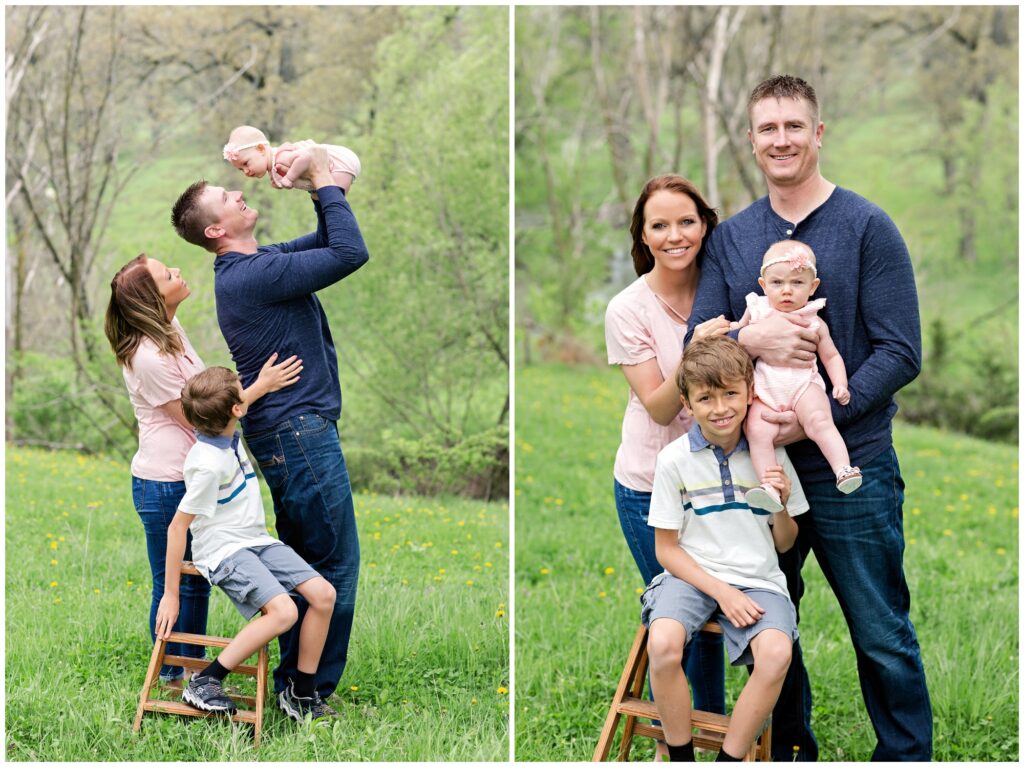Family Sitter Session | Iowa Baby Photographer | CB Studio