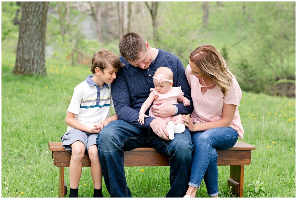 Family Sitter Session | Iowa Baby Photographer | CB Studio