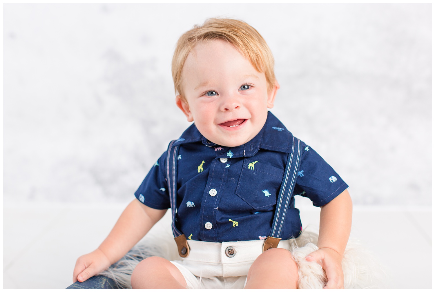 Baby Kyeson is 1! | Iowa Baby Photographer | CB Studio Photography, LLC