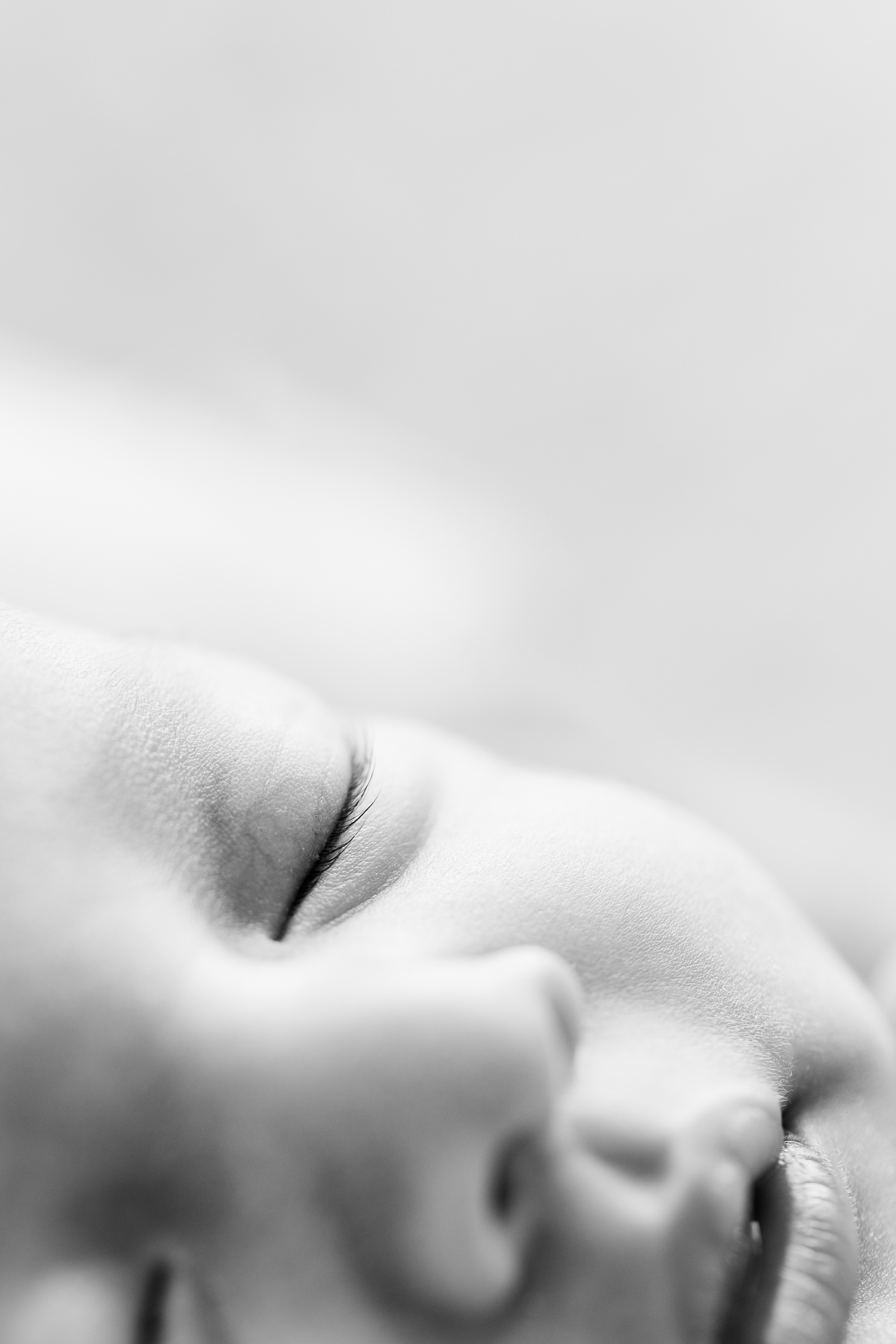 Closeup detail image of Zayla's eyelash | CB Studio